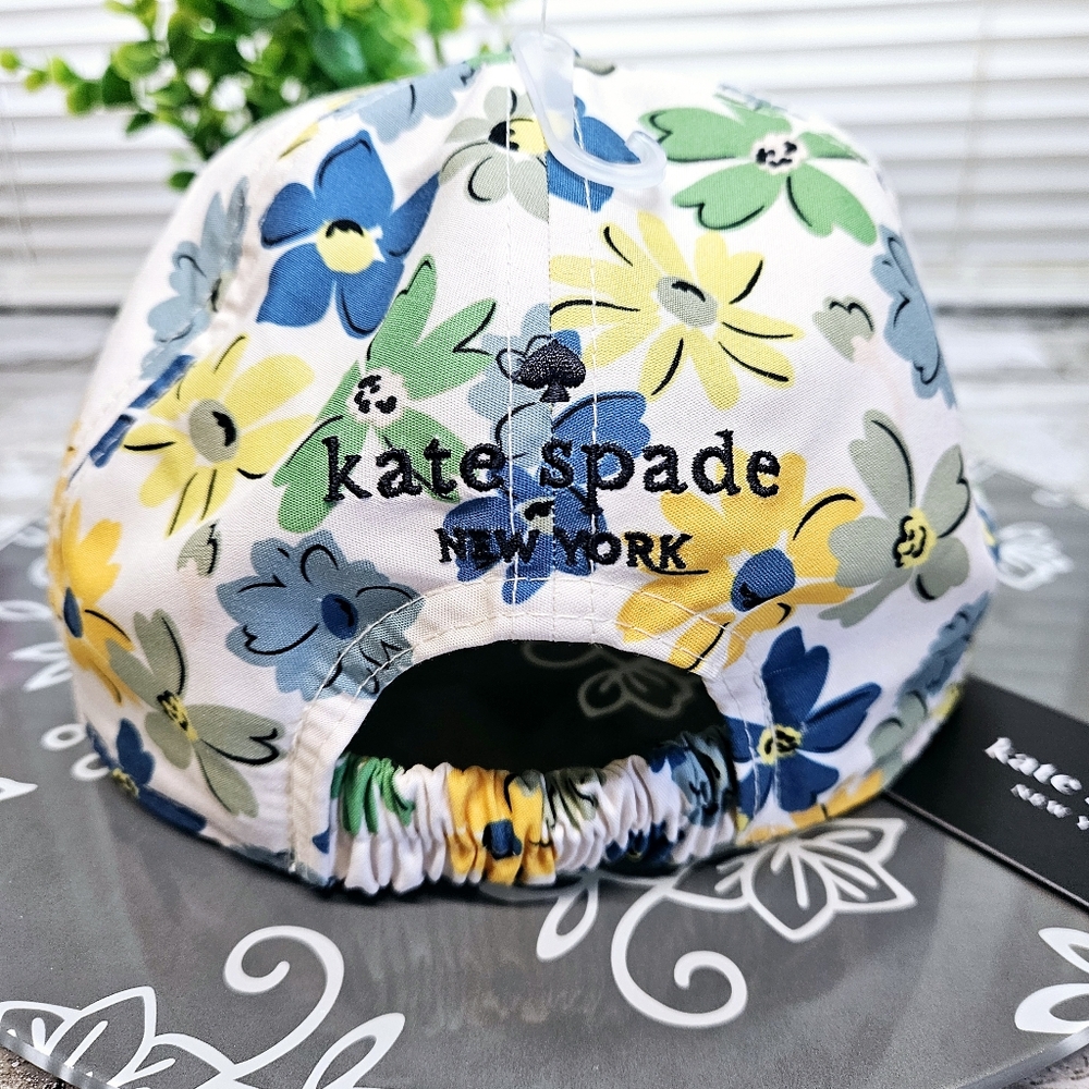 NWT Kate Spade French Cream Floral Cap - Picture 13 of 15